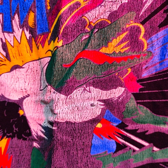 Lacoste Gater superhero Blam T shirt size small - Picture 4 of 5